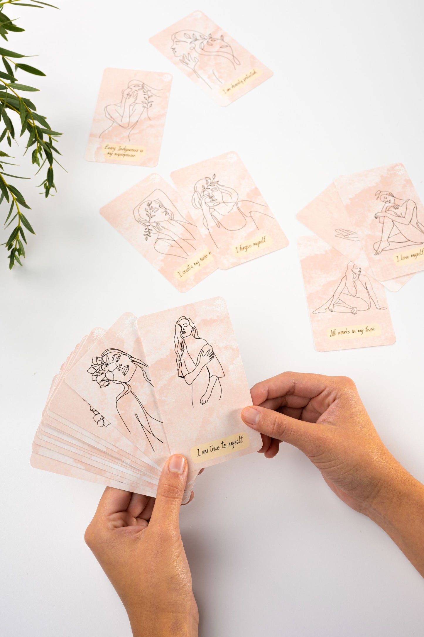 Self-Care Affirmation Cards for the Divine Indigenous Woman