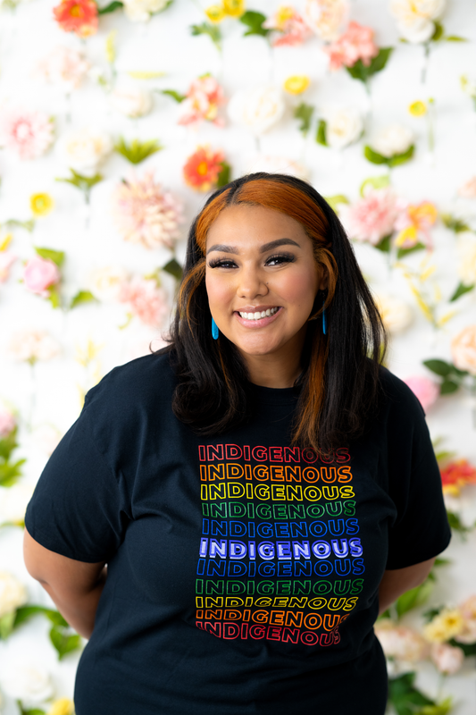 Rainbow Indigenous T-Shirt