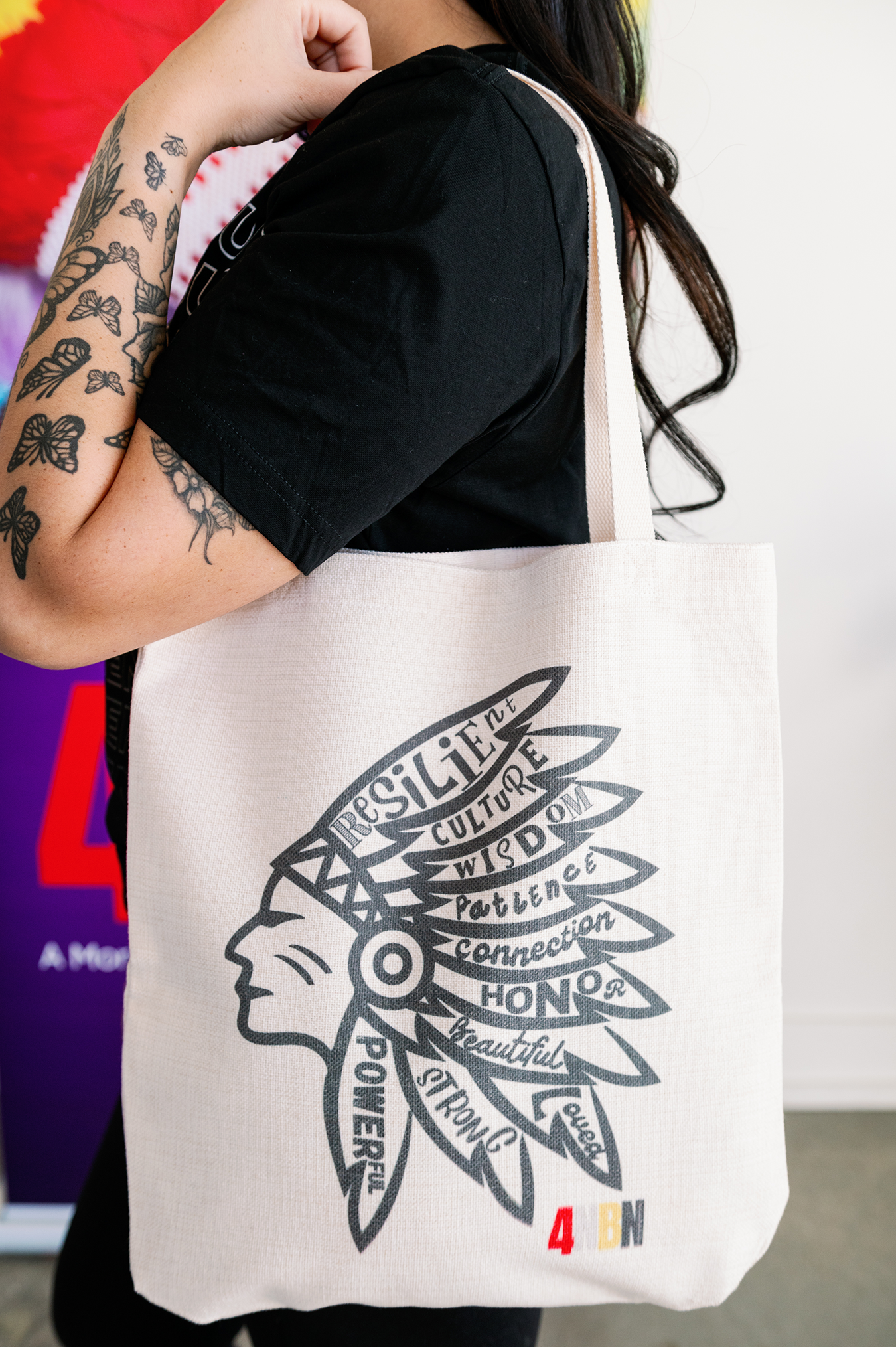 Native Affirmations Tote Bag