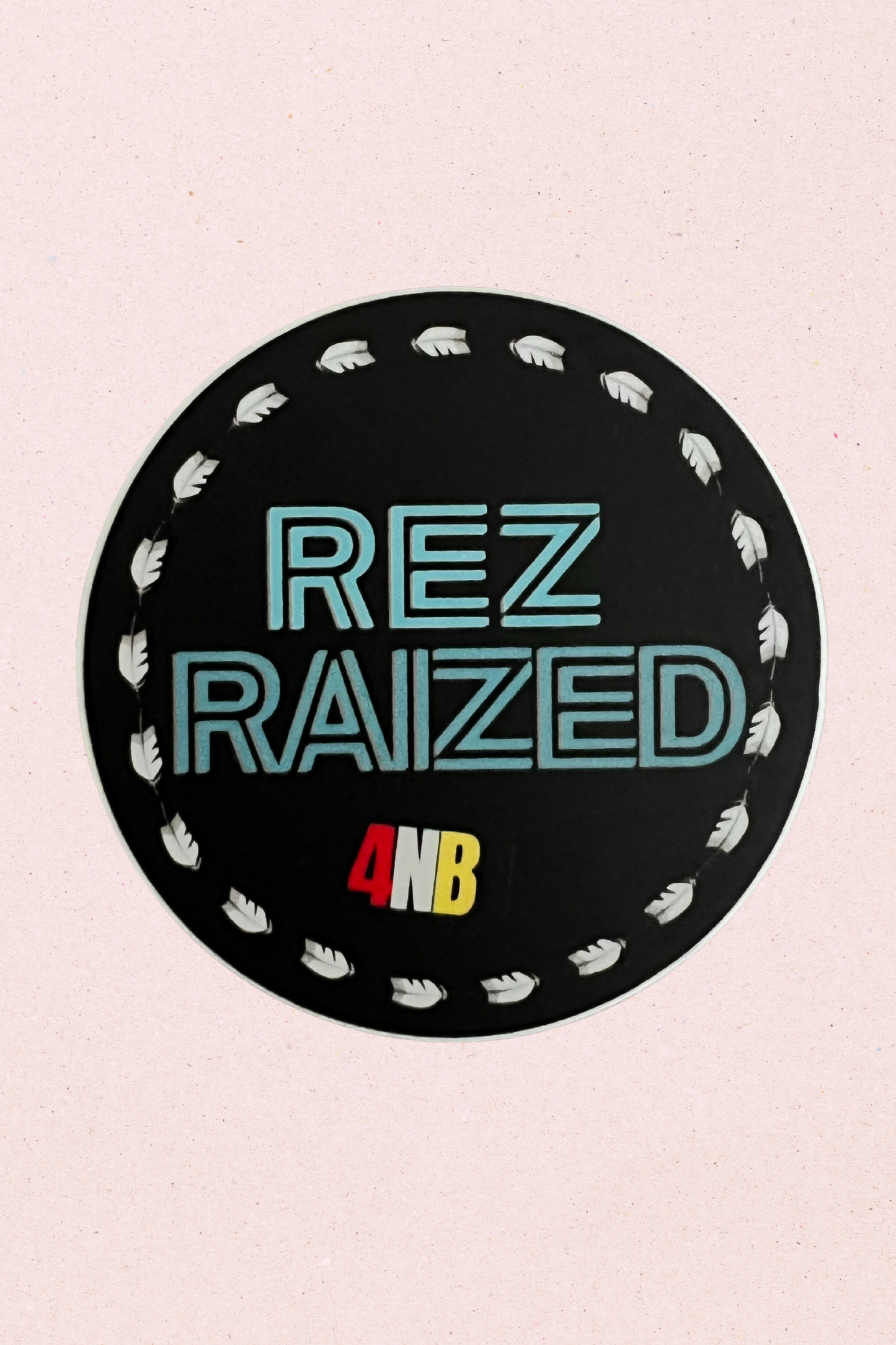 Rez Raized Sticker