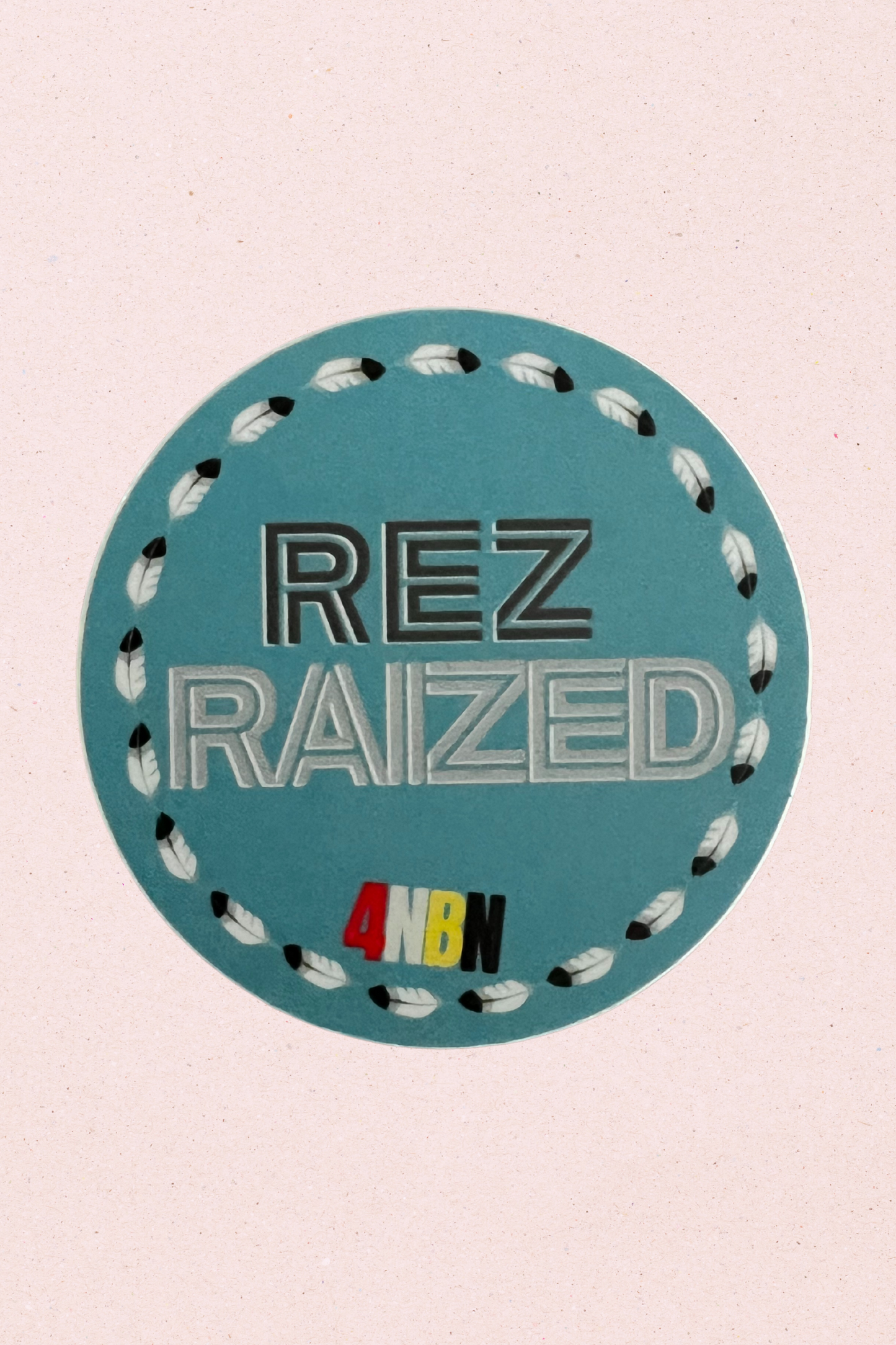 Rez Raized Sticker