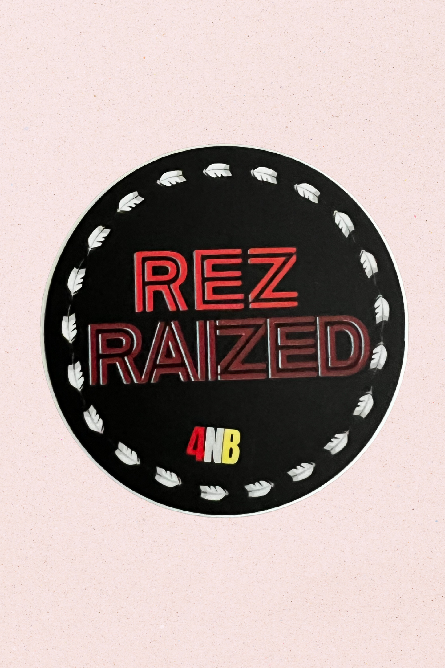 Rez Raized Sticker