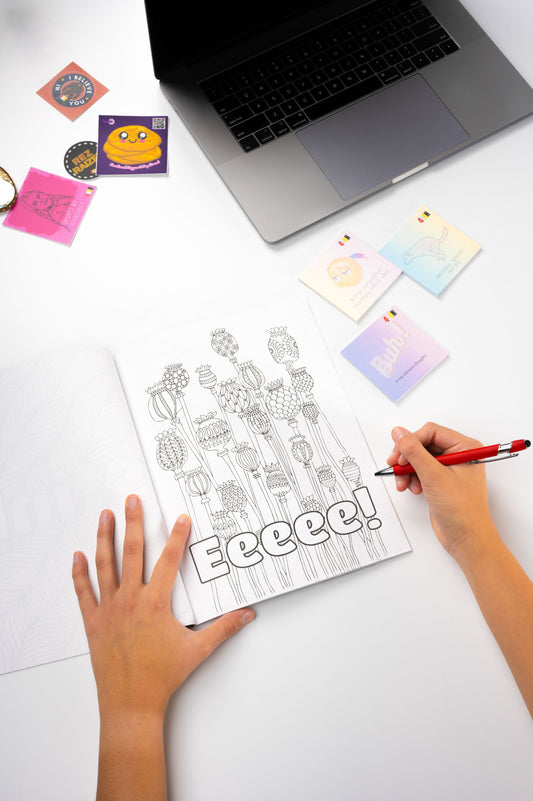 Indigenous Stress Relief Coloring Book