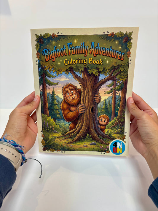 Bigfoot Family Adventures Coloring Book